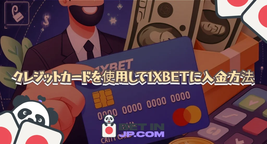 クレジットカードを使用して1xBetに入金方法